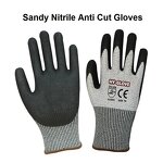 Cut Resistant Gloves - Level 5 PU Coated Anticut for Construction Safety