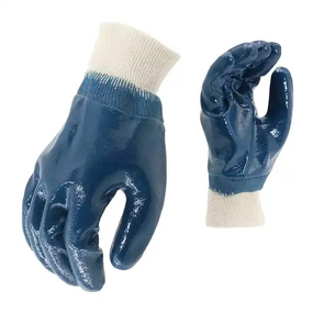 Nitrile Work Gloves - Fully Coated Jersey Liner Oil-Resistant