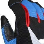Mechanic Gloves - Reflective Strips Racing Driver for Outdoor