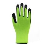 Garden Gloves - Polyester Liner Foam Latex Palm for Safety