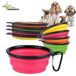 Foldable Dog Bowl Supplier - TPE Silicone Collapsible Portable Travel