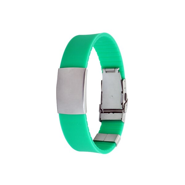 Silicone Wristband Supplier - Colorful Stainless Steel Child Anti Lost