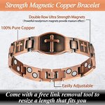 Copper Magnetic Bracelet Manufacturer - Wholesale Arthritis Therapy Cuff