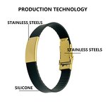 Wristband Wrap Manufacturer - Braided Steel Leather Hand Bands Bangle