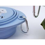 Collapsible Dog Bowl Manufacturer - Portable 500ml Silicone Travel Feeder