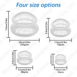 Cupping Cup Manufacturer - XL L M S Size Transparent Hijama Suction