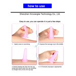 Anti-Fat Cupping Set Supplier - 4-Piece Hijama Silicone Suction Cups