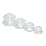 Silicone Cupping Kit Supplier - Transparent Cupping Cups for Massage Therapy