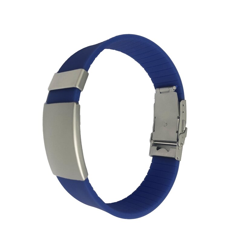 Medical Alert Bracelet Supplier - Diabetic Badge Survival Silicone Band