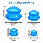 Cupping Therapy Set Supplier - 4 Sizes Silicone for Cellulite Joint Pain