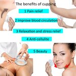 Cupping Set Manufacturer - 2 in 1 Silicone Cups Body Therapy Set