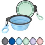 Pet Bowl Supplier - Collapsible Anti-Splash Silicone Plastic Bowl