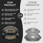 Cupping Set Manufacturer - Anti-cellulite Detox Silicone Massage Therapy