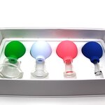 Cupping Massager Manufacturer - Professional 4 PCS Hand-held Glass Set
