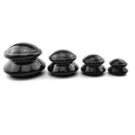 Cupping Therapy Cup Manufacturer - 4pcs/set Customized Vacuum Silicone