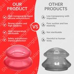 Cupping Cup Supplier - Single Hijama Cup Translucent Purple Massage