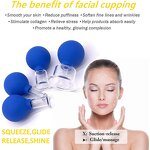 Vacuum Cupping Glass Supplier - Rubber Suction Bulb Set Pink with Box