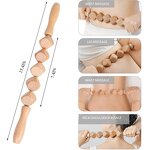 Wooden Massage Tool Supplier - Pink Wood Therapy Set for Body Neck