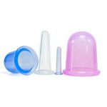 Facial Cupping Set Manufacturer - 4 in 1 Transparent Silicone Therapy