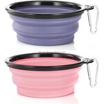 Collapsible Pet Bowl Supplier - Slow Feeder Portable Travel Bowls