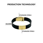 Medical Alert Wristband Supplier - Luxury Cross Laser Engraving Blank