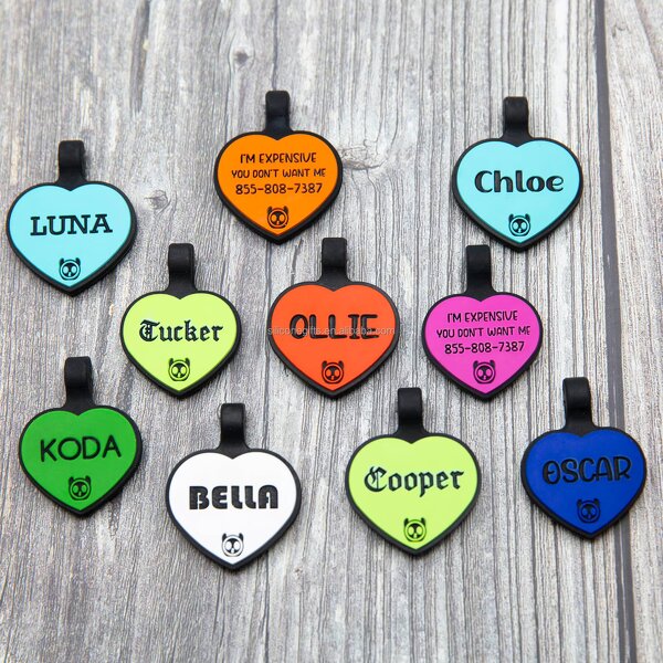 Dog ID Tag Manufacturer - Customizable Stainless Steel NFC QR Code