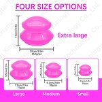 Silicone Cupping Kit Manufacturer - 4 Cup Professional Massage Myofascial