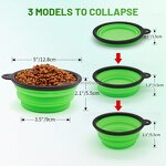 Portable Dog Bowl Supplier - Collapsible Eco-Friendly with Carabiners