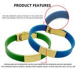 Wristband Wrap Manufacturer - Braided Steel Leather Hand Bands Bangle