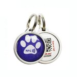 NFC Keychain Manufacturer - Custom Social Media Epoxy Key Ring