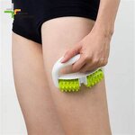 Body Massage Roller Supplier - Handheld Plastic Anti-cellulite Roller