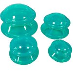 Cupping Massage Set Supplier - Silicone Rubber Vacuum Back Gua Sha