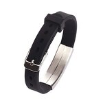 Silicone Wristband Manufacturer - Custom ID Kids Bracelet Adjustable