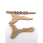 Wood Therapy Tools Kit Supplier - Anti Cellulite Wooden Roller Set
