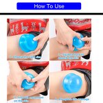 Face Cupping Set Supplier - 4 Pcs Eye Vacuum Massage Silicone Cups