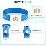 NFC Wristband Manufacturer - Smart Sensor Religious Jewelry Bible Verse