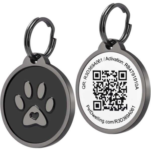 Pet Tag Manufacturer - Blank Metal Laser Engraving QR Cord NFC
