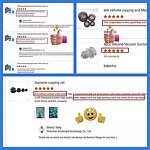 Cupping Therapy Cup Manufacturer - 4pcs/set Customized Vacuum Silicone