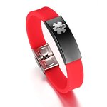 Silicone Wristband Manufacturer - Custom ID Kids Bracelet Adjustable