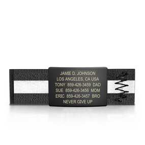 Shoe ID Tag Manufacturer - Stainless Steel Curved Two Holes Jewelry Making