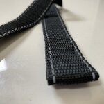 ID Wristband Supplier - Adjustable Black Silicone with Stainless Plate