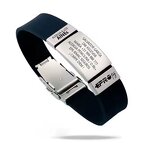Medical Alert Bracelet Manufacturer - Custom Stainless Steel Plate