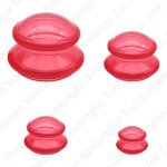 Cupping Cup Supplier - Single Hijama Cup Translucent Purple Massage