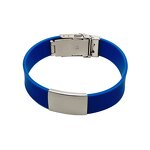Medical Alert Bracelet Supplier - Waterproof Laser Engraved Silicone Band