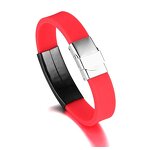 Silicone Wristband Manufacturer - Custom ID Kids Bracelet Adjustable