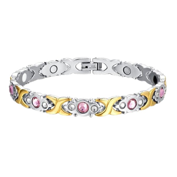 Magnetic Therapy Bracelet Supplier - Stainless Steel with Neodymium Magnets