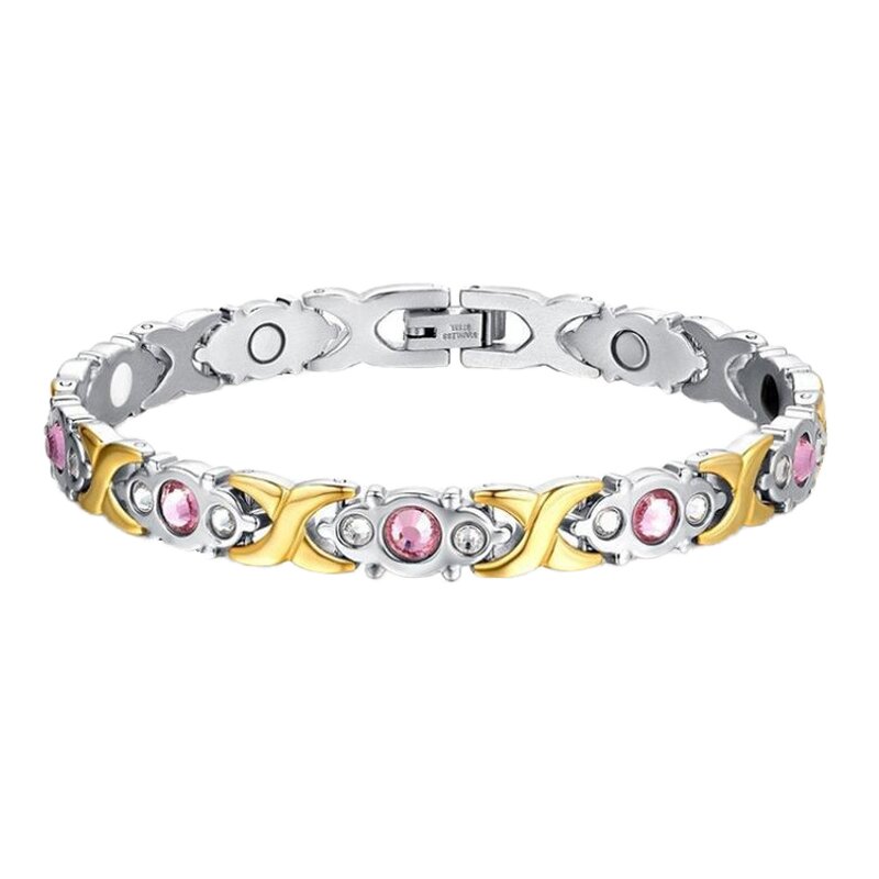 Magnetic Therapy Bracelet Supplier - Stainless Steel with Neodymium Magnets