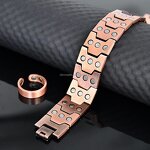 Bio Copper Magnetic Bracelet Supplier - Custom Logo Fashion Jewelry