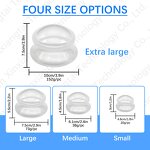 Cupping Cup Manufacturer - XL L M S Size Transparent Hijama Suction