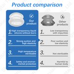 Cupping Cup Manufacturer - XL L M S Size Transparent Hijama Suction